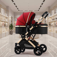 Two Way Newborn Stroller Aluminum Alloy Exclusive Edition