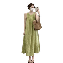New Plus Size Sleeveless Vest Skirt