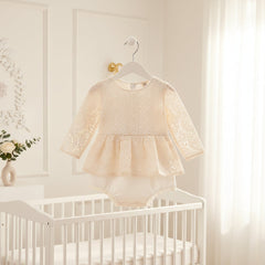 Lace baby jumpsuit