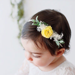 Fashion Cute Nylon Wreath Children Headwear