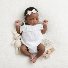 TinyToes Baby Romper Playsuit - Cotton Comfort Unisex 3-12M