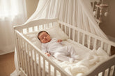 Newborn Bandage Knit Jumpsuit Unisex Baby Clothing White Gray