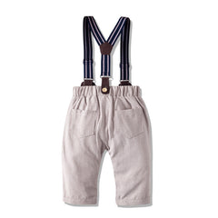 Long-sleeved Romper Suit, Baby Clothes, Gentleman's Clothes