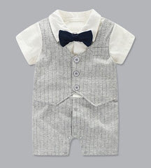 Stylish Baby Male Summer One-piece Clothes