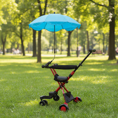 SunShield Stroller Umbrella Outdoor Sunshade - Vinyl UV And Rain Coverage