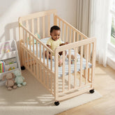 Natural Pine Bedside Bassinet Heritage Collection Edition