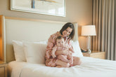 Pink Floral Mommy Baby Matching Robe Set Exclusive