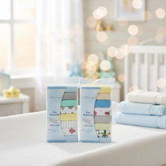 Pure Cotton Newborn Baby Towels Eight Pack Exclusive Set