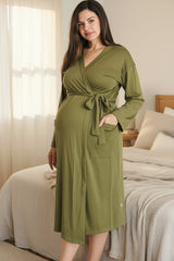 Ladies' Bamboo Robe | Olive
