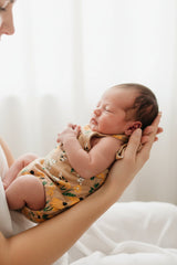 Baby/Kids' Bamboo Halter Romper | Bison Plaid