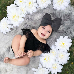LittleNest Newborn One-Piece Suit For Girls - 100 Percent Cotton Comfort