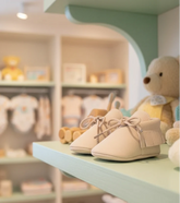 Newborn Baby Shoes First Walkers Leather Moccasin Sneakers Soft Rubber Sole