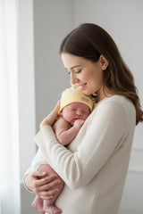 Newborn Hat Baby Tire Hat Spring and Autumn Double Layer