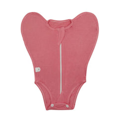 Bamboo Fiber Baby Anti-startle Sleeping Bag Newborn Leg Leakage Jumpsuit Surrender Style Baby Swaddling