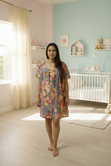 Maternity 2 Piece Pajama Set - Maternity Sleepwear