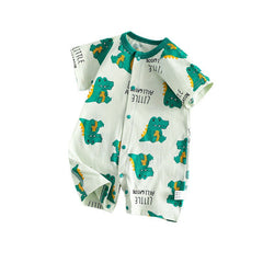 Thin Short Sleeve Newborn Breathable Clothes