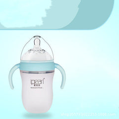 Super Soft Drop-proof Silicone Baby Bottle For Newborn Baby