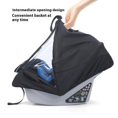 Baby Stroller Safety Cabas Transparent Rain Cover