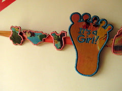 It's a girl Maternity Sash