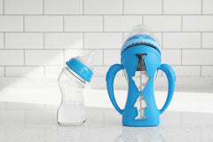 Glass Baby Bottle Straw Drop-resistant Water Drink Bottles for Baby Milk Bottle for a Child Newborn Baby Bottle