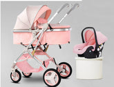 Basket Baby Stroller Can Be Seated Or Reclined Lightweight And Easy To Carry