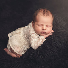 Lace baby jumpsuit