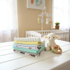 Pure Cotton Newborn Baby Towels Eight Pack Exclusive Set