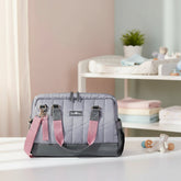 Milk Moo Diaper Bag Quilted Dark Gray Limited Edition