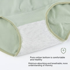 Thin Breathable Cotton Crotch Belly Support Postpartum Pregnant Women Seamless Underwear