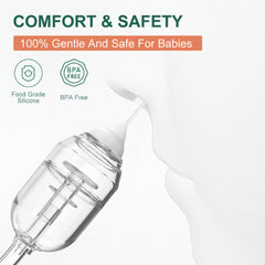Electric Baby Nasal Aspirator With Catheter Tip For Infant Mucus Removal