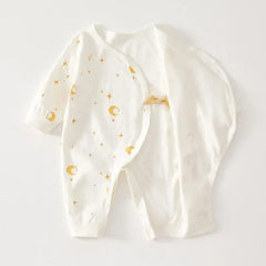 Print Baby Romper Infant Long Sleeved Bodysuit Clothes Soft Pure Cotton Newborn Jumpsuit Boys Girls Kids Onesie Pajamas Outfits