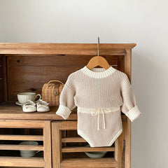 Girls Autumn Clothing Fashion Personalized Pullover Suit