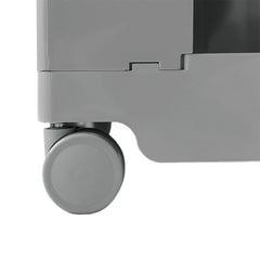 NNEDSZ Bedside Table Side Tables Nightstand Organizer Replica Boby Trolley 5Tier Grey