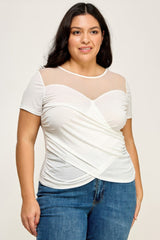 Mesh Wrap Top