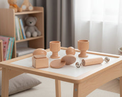 Interactive Montessori Wooden Educational Toy Set for Infants