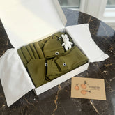 Bamboo Baby Capsule Gift Box | Olive Rib