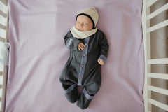 Organic Cotton Knitted Newborn Baby 3-pieces Set