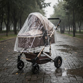 White Universal Stroller Rain Cover Crystal Shield Limited