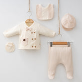 Puerto Rico Newborn Cotton 5Piece Set Boutique Collection