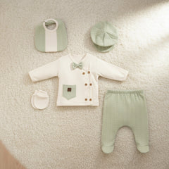 Puerto Rico Newborn Cotton 5Piece Set Boutique Collection