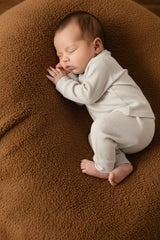 Spring 0-3Y Baby Girls Boys Cotton Pajamas Sets Ribbed Long Sleeve Sleepwear 2pcs Outfits Newborn Nightwear Soft Loungewear