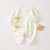 Print Baby Romper Infant Long Sleeved Bodysuit Clothes Soft Pure Cotton Newborn Jumpsuit Boys Girls Kids Onesie Pajamas Outfits