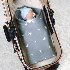 Five-pointed Star Jacquard Baby Stroller Blanket