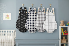 Newborn Boys Sleeveless Romper Set For Summer Comfort