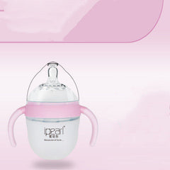 Super Soft Drop-proof Silicone Baby Bottle For Newborn Baby