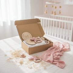 Baby Towel Newborn Bath Toy Set Gifts Box Double Sided Cotto