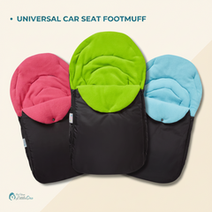 Universal Car Seat Footmuff / Cosy Toes - Fits All 3 And 5 Point Harnesses