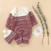 Men's And Women's Baby Cotton Sweater Crawling Clothes