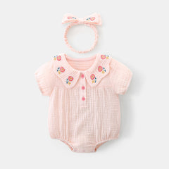 Newborn Baby Jumpsuits Baby Thin Pure Cotton
