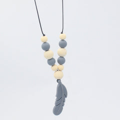 Baby Soothing Teether Protects Safety Baby Teether Necklace
